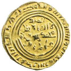 ZURAY'ID: 'Imran b. Muhammad, 1155-1165, AV dinar (2.33g), 'Adan, AH562. VF