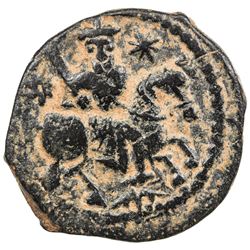 SELJUQ OF RUM: Kaykhusraw I, 1204-1210, AE fals (3.33g), NM, AH601. VF