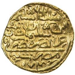 OTTOMAN EMPIRE: Selim II, 1566-1574, AV sultani (3.43g), Misr, AH974. VF-EF