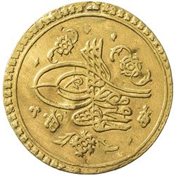 TURKEY: Mahmud I, 1730-1754, AV 1 1/2 sultani (4.70g), Islambul, AH1143. VF
