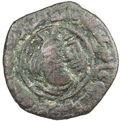 TAHIRID: Talha, 822-828, AE fals (1.89g), Bust, AH209. F