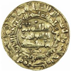 SAMANID: Nuh III, 976-997, AV dinar (4.12g), Bukhara, AH377. EF