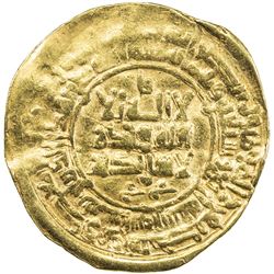 SAMANID: Nuh III, 976-997, AV dinar (4.62g), Nishapur, AH374. F