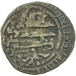 AMIR OF BUST: Khut-Tegin, 948-952+, AE fals (1.79g), Bust, AH341. F