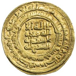 BUWAYHID: Rukn al-Dawla al-Hasan, 950-977, AV dinar (3.35g), Qumm, AH355. VF