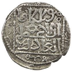 GREAT MONGOLS: Mongke, 1251-1260, AR dirham (2.65g), Tiflis, AH656. VF