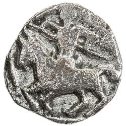 CHAGHATAYID KHANS: Anonymous, ca. 1260-1280, AE jital (3.43g), Ghaznayn, ND. VF