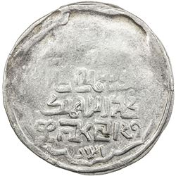 CHAGHATAYID KHANS: Buyan Quli Khan, 1348-1359, AR dinar (7.54g), Otrar, DM. VF