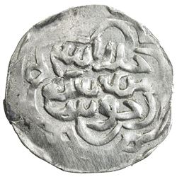 SHAHS OF BADAKHSHAN: Anonymous, ca. 1375, AR 1/6 dinar (0.95g), Khwast, AH777. VF