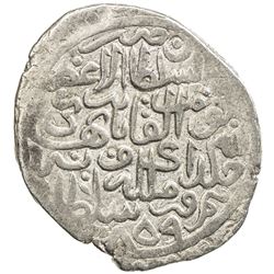 TIMURID: Abu'l-Qasim Babur, 1447-1457, AR tanka (5.15g), Nimruz, AH859. VF