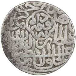 TIMURID: Muzaffar Husayn & Badi' al-Zaman, 1506, AR tanka (4.75g), Herat, ND. VF