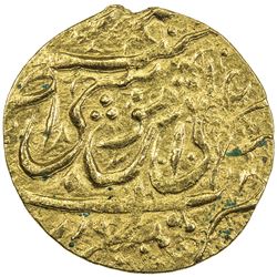 QAJAR: Agha Muhammad Khan, 1779-1797, AV 1/4 mohur (2.72g), Mazandaran, AH1199. VF