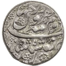 DURRANI: Shah Zaman, 1793-1801, AR rupee (11.37g), Mashhad, AH1212. EF