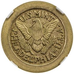 SAUDI ARABIA: 'Abd al-'Aziz b. Sa'ud, 1932-1953, AV pound, ND (1947). NGC MS64