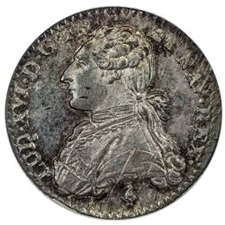 FRANCE: Louis XIV, 1774-1793, AR 12 sols, Paris, 1778-A. ANACS MS62