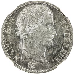 FRANCE: Napeolon I, Emperor, 1804-1815, AR 5 francs, 1811-A