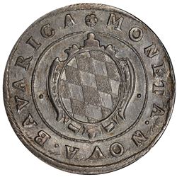 BAVARIA: Maximilian I, 1597-1651, AR 24 kreuzer, ND (1620). PCGS MS62