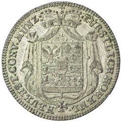 HOHENLOHE-NEUENSTEIN-OHRINGEN: Ludwig Friedrich Karl, 1765-1805, AR 10 kreuzer (3.86g), Nurnberg, 17