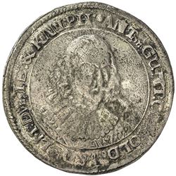 JEVER: Anton Gunther, 1603-1667, AR 24 grote (11.23g), 1658. F-VF