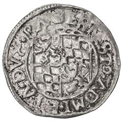 PASSAU: Ernst von Bayern, 1517-1540, AR batzen (3.41g), 1522. VF