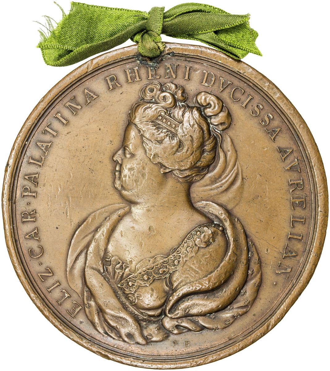 Pfalz Ae Medal 1717 Stemper 271 72mm Elisabeth Charlotte Vf Pfalz Ae Medal 1717 Stemper 271 72mm Elisabeth Charlotte Vf