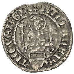 TRIER: Kuno II von Falkenstein, 1362-1388, AR schilling (1.19g), Koblenz. VF-EF