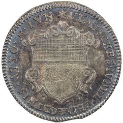 ULM: AR ducat (2.28g), 1730. AU