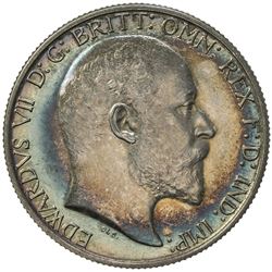 GREAT BRITAIN: Edward VII, 1901-1910, AR florin, 1902. PF