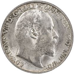 GREAT BRITAIN: Edward VII, 1901-1910, AR florin, 1902. NGC MS64