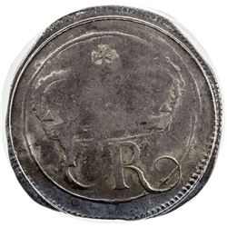 IRELAND: Charles I, 1625-1649, AR crown, ND (1643-4). PCGS VF25