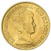Image 1 : NETHERLANDS: Wilhelmina I, 1890-1948, AV 10 gulden, 1917. UNC