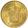 Image 2 : NETHERLANDS: Wilhelmina I, 1890-1948, AV 10 gulden, 1917. UNC