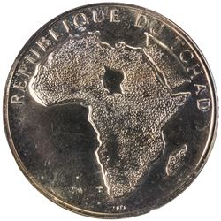 CHAD: AR 300 francs, 1970. NGC PF62