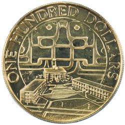 BELIZE: AV 100 dollars, 1975. UNC