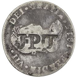 MEXICO: Fernando VII, 1808-1821, AR 2 reales, 1815-Mo. VF