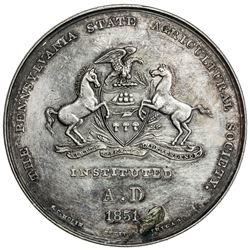 UNITED STATES:, 1884, silver medal