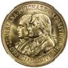 Image 1 : UNITED STATES:, 1904, gilt bronze medal. NGC MS67