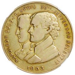 UNITED STATES:, 1904, gold medal. NGC VF