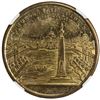 Image 2 : UNITED STATES:, 1904, gilt brass medal. NGC MS61