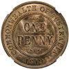 Image 2 : AUSTRALIA: George V, 1910-1936, AE penny, 1919(m). NGC MS65