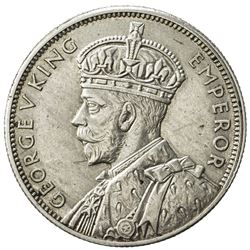 AUSTRALIA: George V, 1910-1936, AR florin, 1934-35. EF