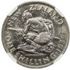 Image 2 : NEW ZEALAND: George V, 1910-1936, AR shilling, 1935. NGC MS65