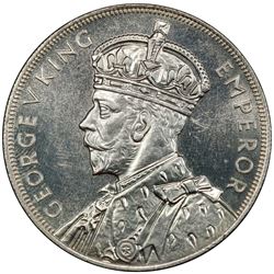 NEW ZEALAND: George V, 1910-1936, AR crown, 1935