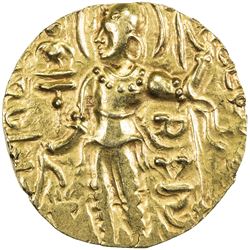 GUPTA: Samudragupta, ca. 344-378, AV dinar (7.55g). EF