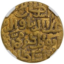 DELHI: Muhammad II, 1296-1316, AV tanka, Hadrat Delhi, AH710. NGC VF