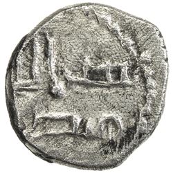 GOVERNORS OF SIND: Mans(ur), late 8th century, AR damma (0.41g), NM, ND. VF