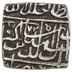 MUGHAL: Akbar I, 1556-1605, AR square rupee (11.12g), Jaunpur, AH972. VF