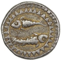 MUGHAL: Jahangir, 1605-1628, AR rupee (10.95g), "Agra", ND. VF