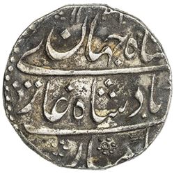 MUGHAL: Shah Jahan II, 1719, AR rupee (11.34g), Akbarabad, AH1131 year one (ahad). VF-EF