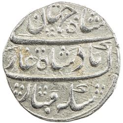 MUGHAL: Shah Jahan II, 1719, AR rupee (11.37g), Gwalior, AH1131 year one (ahad). EF